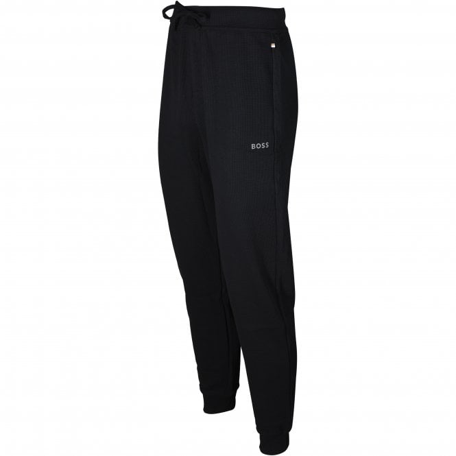 BOSS-Lounge Jogging Bottoms, Black-UNDERU