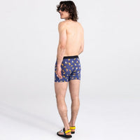 Vibe Rainbow Bananas Boxer Brief, Navy-SAXX-UNDERU