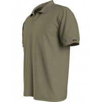 Calvin Klein-Towelling Polo Shirt, Delta Green-UNDERU