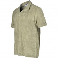 Calvin Klein-Towelling Polo Shirt, Delta Green-UNDERU