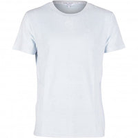 Calvin Klein-Logo Tape Towelling T-Shirt, Ice Storm Blue-UNDERU