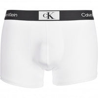 Calvin Klein-CK 96 Boxer Trunk, White-UNDERU