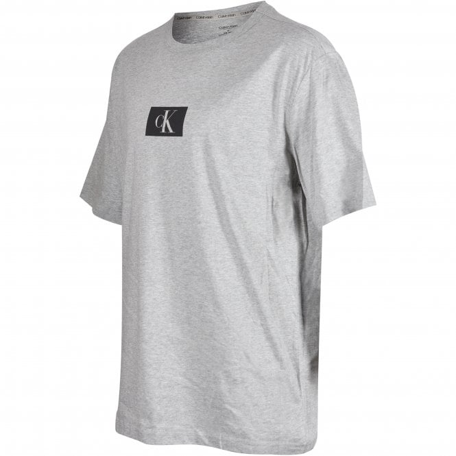 Calvin Klein-CK 96 Organic Cotton T-Shirt, Grey Heather-UNDERU