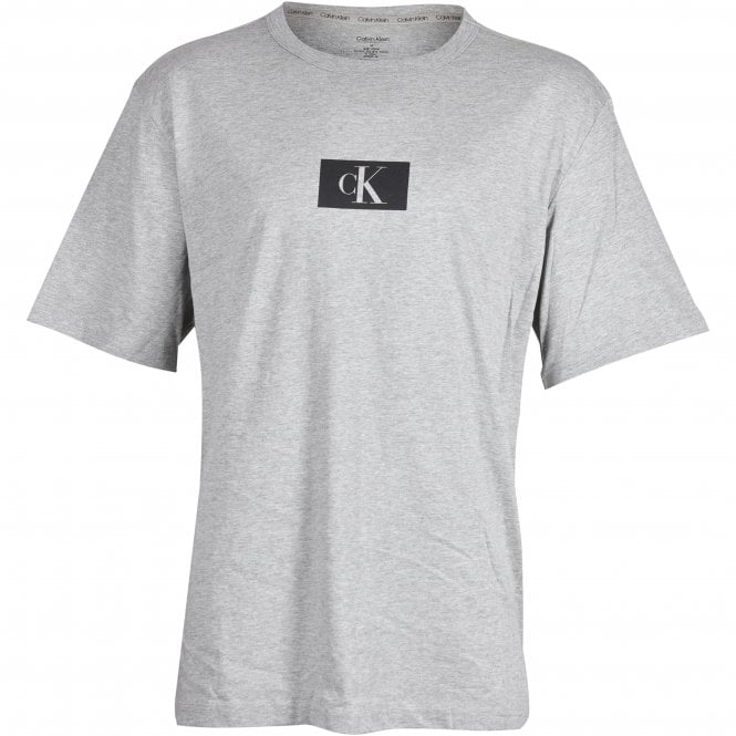 Calvin Klein-CK 96 Organic Cotton T-Shirt, Grey Heather-UNDERU