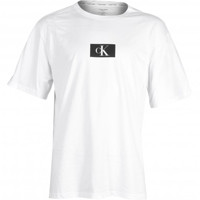 Calvin Klein-CK 96 Organic Cotton T-Shirt, White-UNDERU