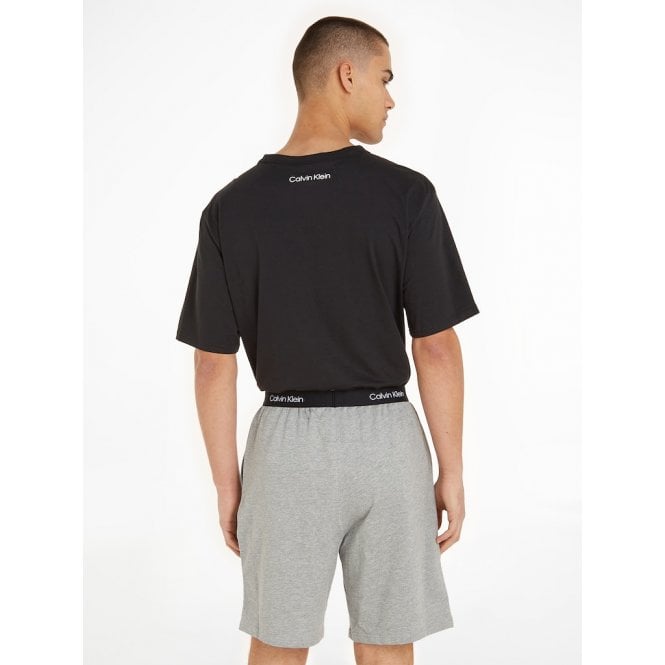 Calvin Klein-CK 96 French Terry Lounge Shorts, Grey Heather-UNDERU