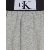 Calvin Klein-CK 96 French Terry Lounge Shorts, Grey Heather-UNDERU