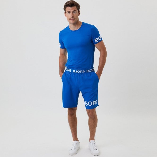 Bjorn Borg-Hydro Pro Active Training Shorts, Nautical Blue-UNDERU