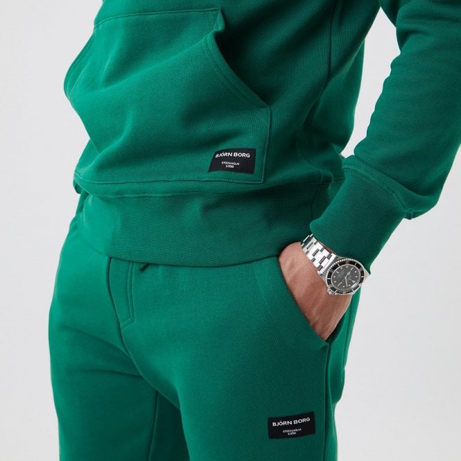 Bjorn Borg-Centre Tracksuit Hoodie, Verdant Green-UNDERU