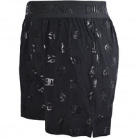 Dolce & Gabbana-Rubberised DG Logo Boxer Shorts, Black-UNDERU