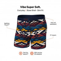 SAXX-Vibe Asher Geometric Boxer Brief, Multi-UNDERU