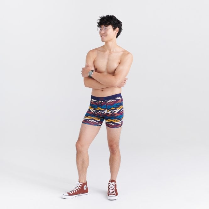 SAXX-Vibe Asher Geometric Boxer Brief, Multi-UNDERU