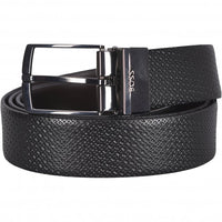 BOSS-Finest Italian Leather Reversible Belt Gift Set, Black/Brown-UNDERU