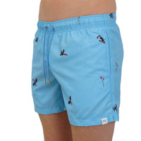 Apres-Toucan Swim Shorts, Desert Blue-UNDERU