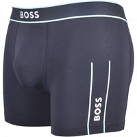 BOSS-Side Logo Boxer Brief, Navy/blue-UNDERU