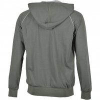 BOSS-Mix & Match Zip-Thru Loungewear Track Jacket, Dark Green/grey-UNDERU