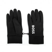 BOSS-Technical Running Gloves, Black-UNDERU