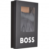 BOSS-Premium Beanie Hat & Scarf Gift Set, Dark Blue-UNDERU