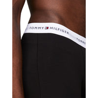 Tommy Hilfiger-5-Pack Signature Cotton Boxer Trunks, Black-UNDERU