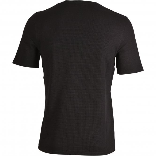 BOSS-Waffle Jersey T-Shirt, Black-UNDERU