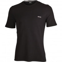 BOSS-Waffle Jersey T-Shirt, Black-UNDERU