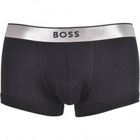 BOSS-2-Pack Gold/Silver Waistband Boxer Trunks Gift Set, Red/Black-UNDERU