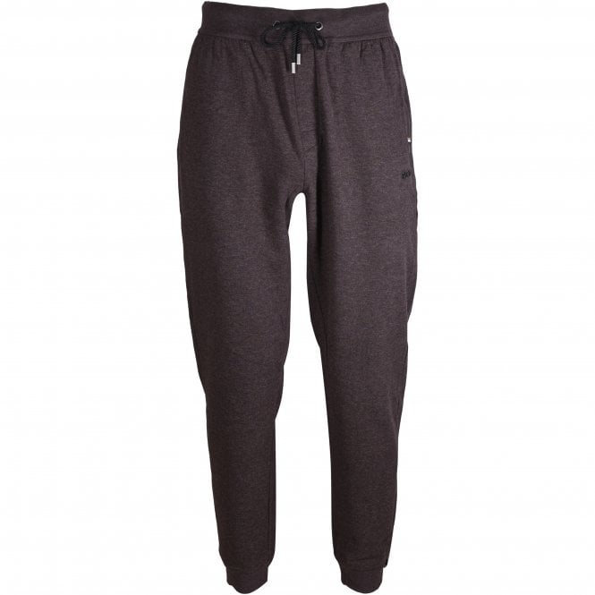 BOSS-Cashmere Jogging Bottoms, Dark Brown-UNDERU