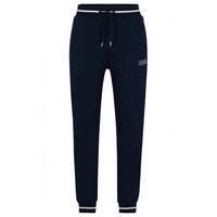 BOSS-Contemporary Loungewear Jogging Bottoms, Dark Blue Melange-UNDERU