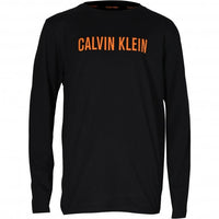 Calvin Klein-Boys Intense Power Jersey Pyjama Set, Black/orange-UNDERU