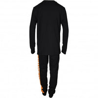 Calvin Klein-Boys Intense Power Jersey Pyjama Set, Black/orange-UNDERU