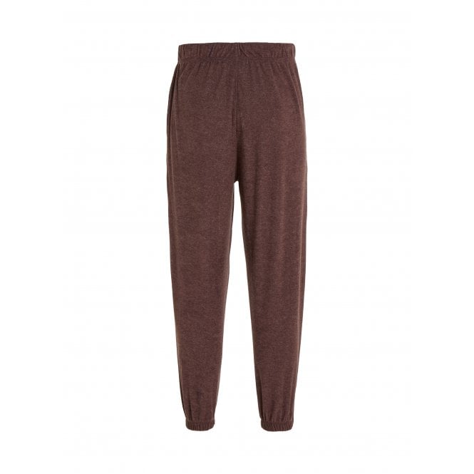 Calvin Klein-Cozy Lounge Jogging Bottoms, Deep Mahogany-UNDERU