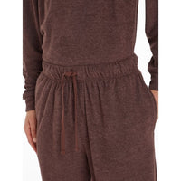 Calvin Klein-Cozy Lounge Jogging Bottoms, Deep Mahogany-UNDERU