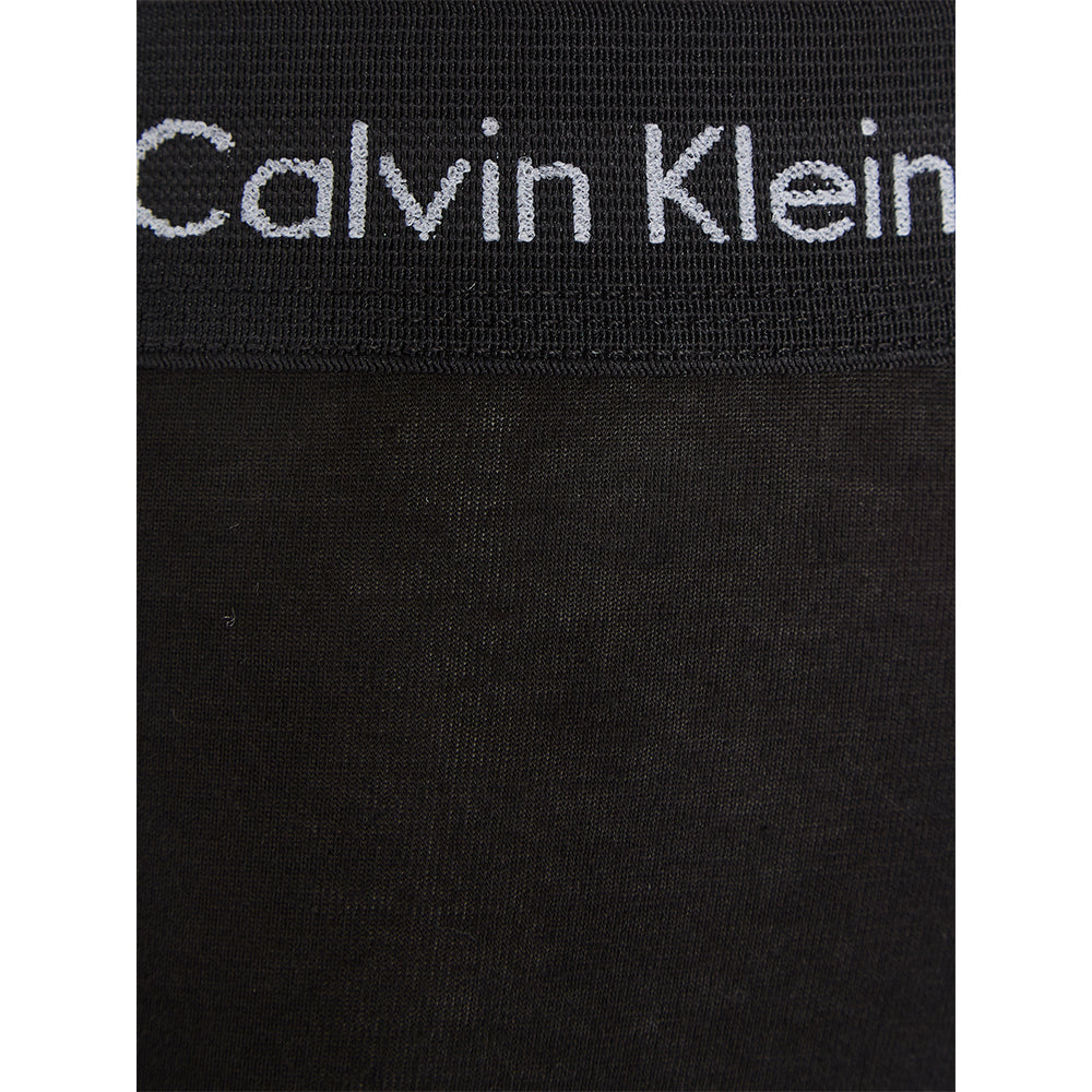 Calvin Klein-3-Pack Cotton Stretch Boxer Trunks, Black-UNDERU