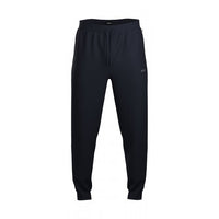 BOSS-Lightweight Mini Waffle Jogging Bottoms, Navy-UNDERU