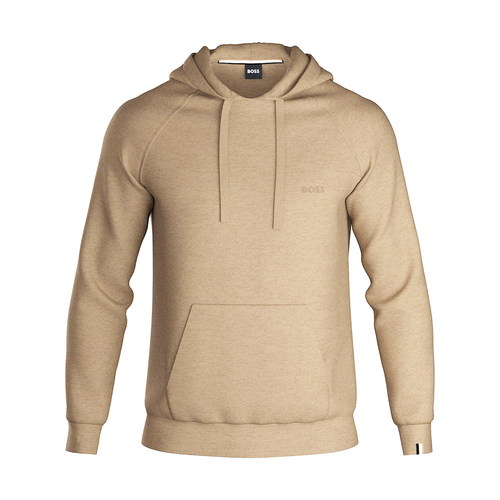 Premium Pullover Hoodie, Medium Beige Melange