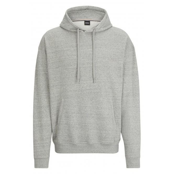 BOSS-Cozy Pullover Hoodie, Medium Grey Melange-UNDERU