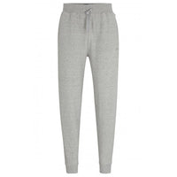 BOSS-Cozy Jogging Bottoms, Medium Grey Melange-UNDERU