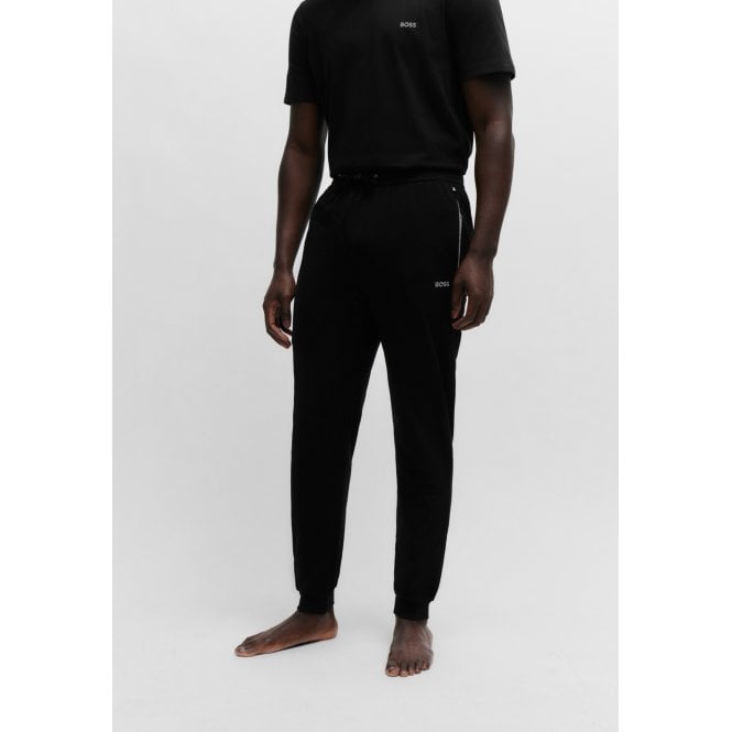 BOSS-Mix & Match Loungewear Jogging Bottoms, Black-UNDERU