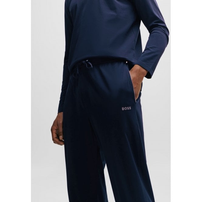 BOSS-Mix & Match Loungewear Jogging Bottoms, Navy-UNDERU