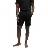 BOSS-Stretch Cotton Lounge Shorts, Black-UNDERU