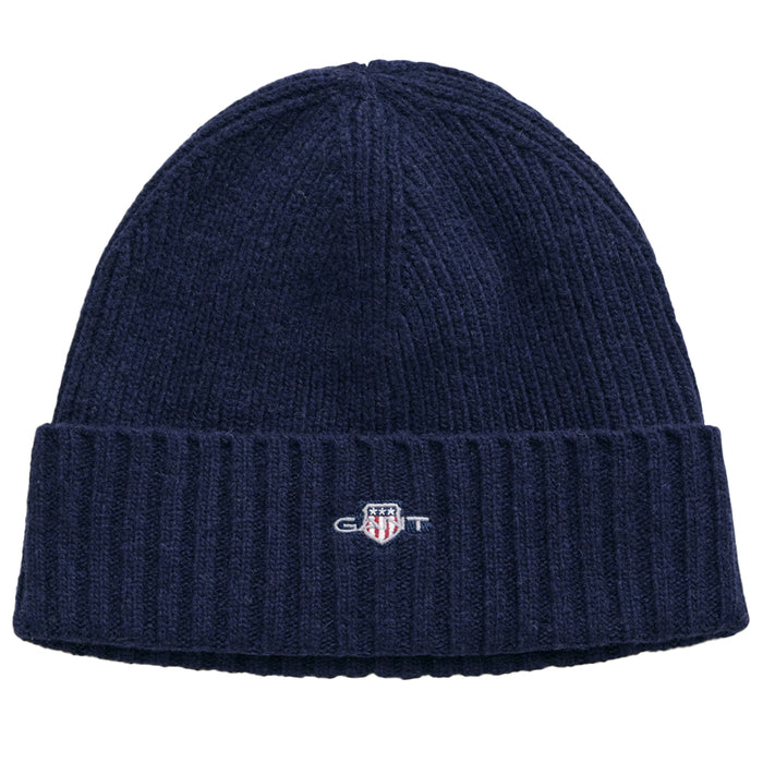 gant-mens-navy-beanie