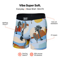 SAXX-Vibe Baja Bound Boxer Brief, Light Blue-UNDERU