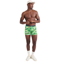 SAXX-Vibe Excite Carts Boxer Brief, Green-UNDERU