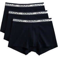 GANT-3-Pack Core Boxer Trunks, Marine-UNDERU