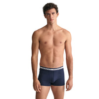 GANT-3-Pack Core Boxer Trunks, Marine-UNDERU