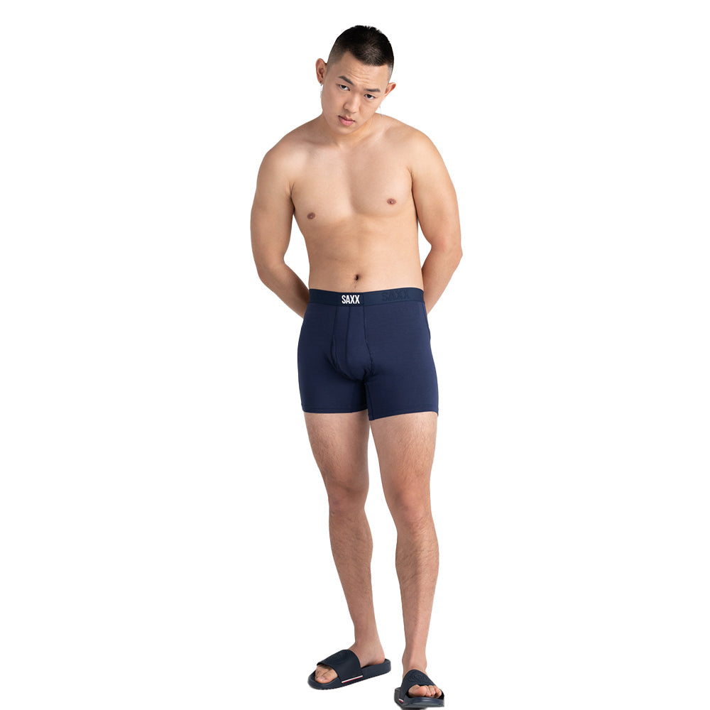 SAXX-2-Pack Ultra Boxer Briefs, Blue/Navy-UNDERU