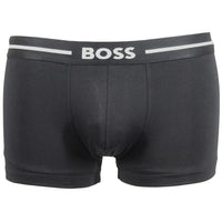 BOSS-3-Pack Bold Logo Boxer Trunks, Black-UNDERU