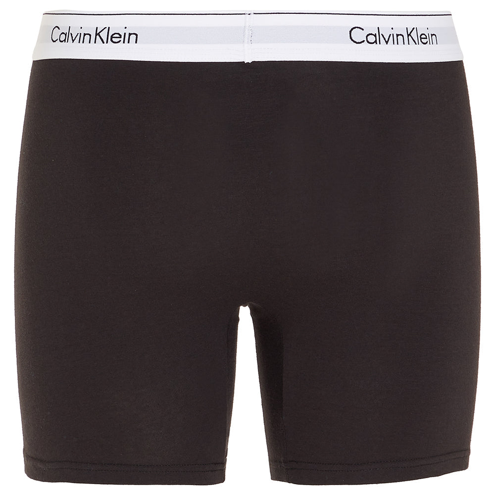 Calvin Klein-3-Pack Modern Cotton Boxer Briefs, Black-UNDERU