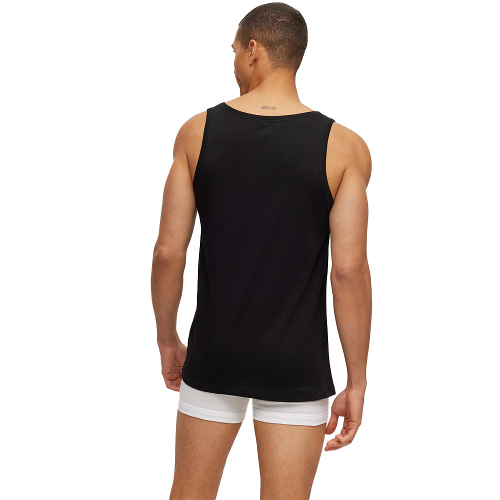 BOSS-3-Pack Classic-Fit Tank Top Vests, Black-UNDERU