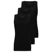 BOSS-3-Pack Classic-Fit Tank Top Vests, Black-UNDERU